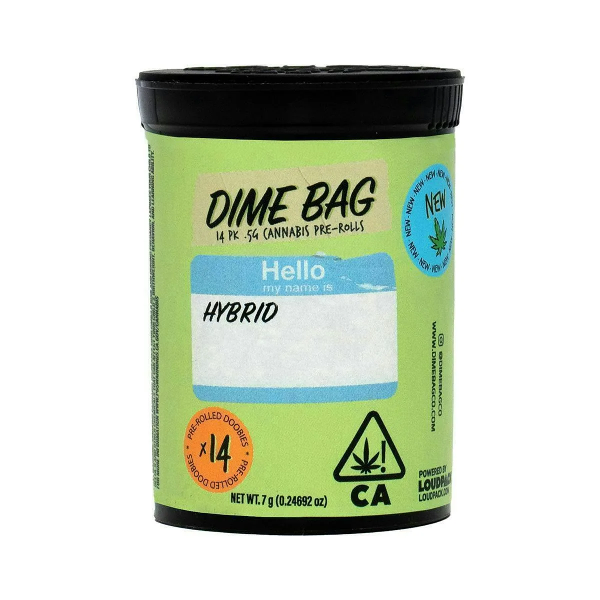 Dime Bag | Gassy Taffy | Joints | 14pk 7g
