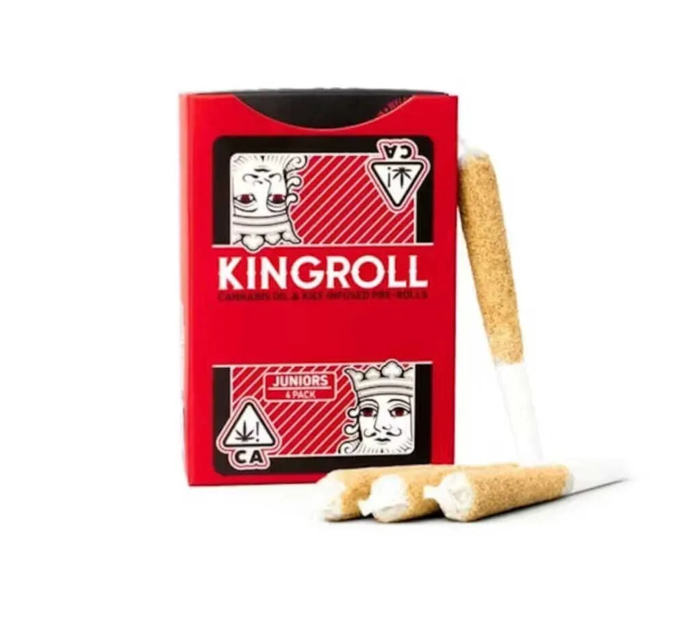 Kingroll - 3g. Infused Pre-Roll 4pk Trainwreck x Pineapple Express