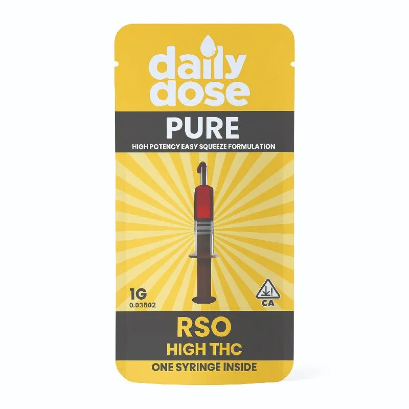 Daily Dose - Pure RSO Syringe 1g