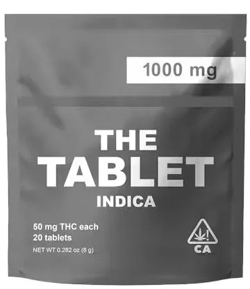 The Tablet - 50mg Tab - Indica - 1000 mg