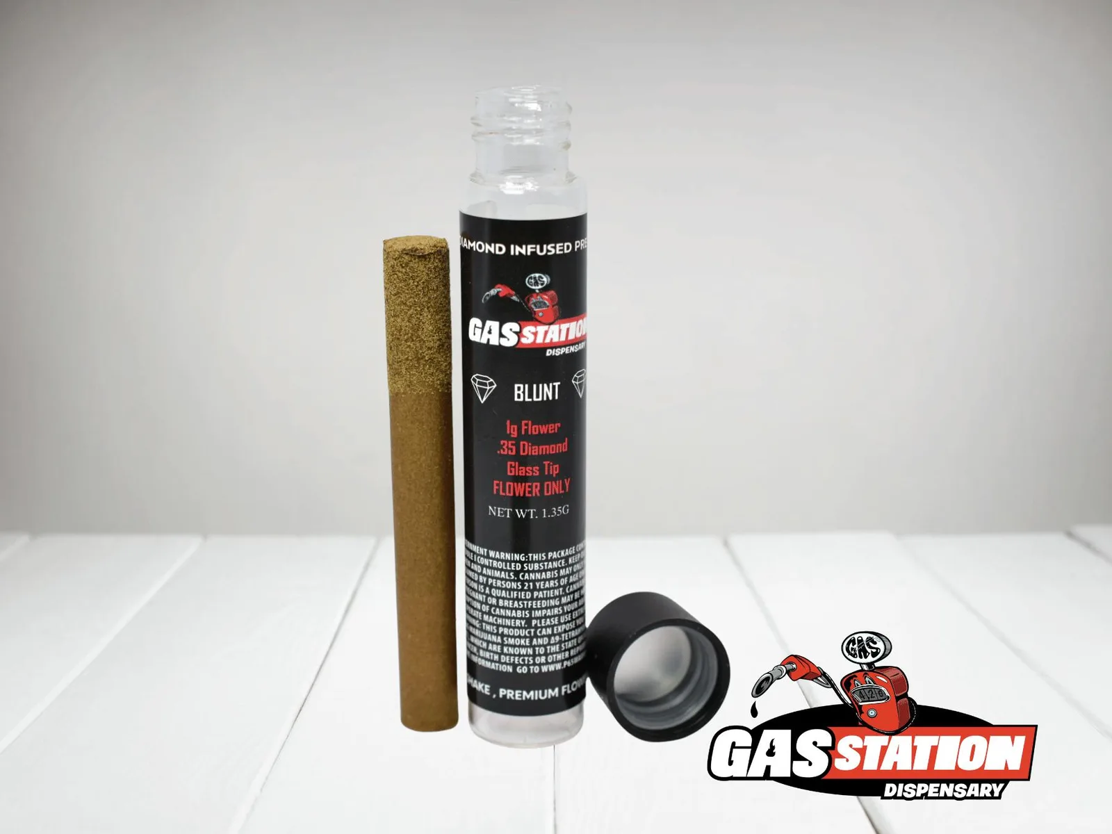 Gas Station Dispensary - Paris OG Moon Rock 1.35G Blunt - 1.35 items
