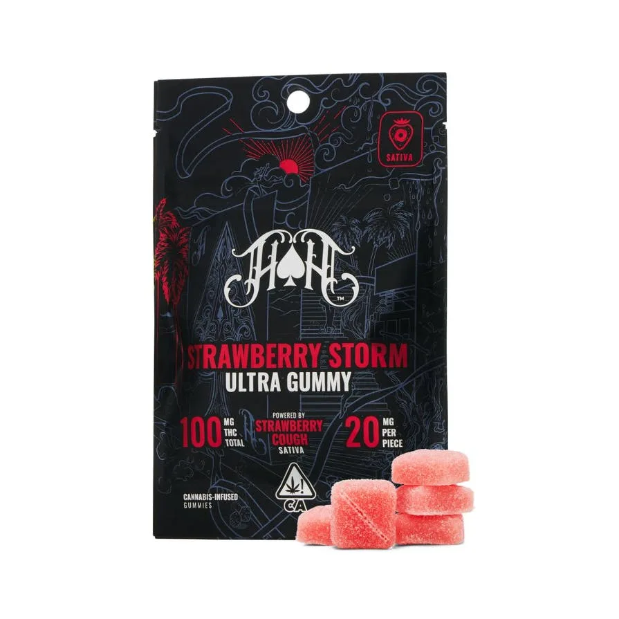 Heavy Hitters Gummies Strawberry Storm