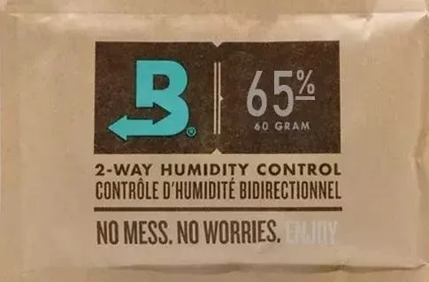 Boveda 65% 2-way humidity control packs 60 gram