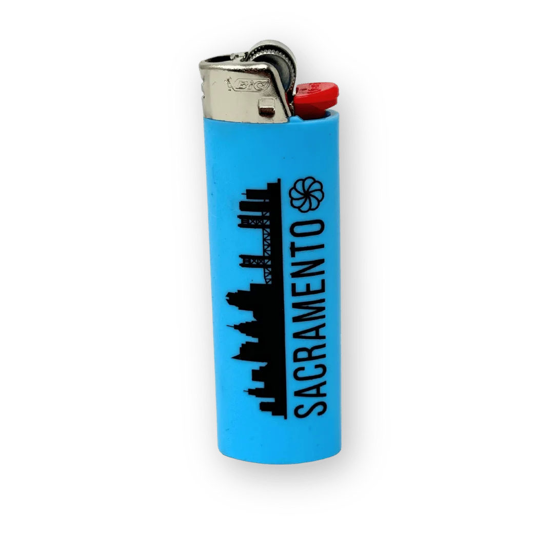 Kolas Branded Lighter BIC Sacramento Blue