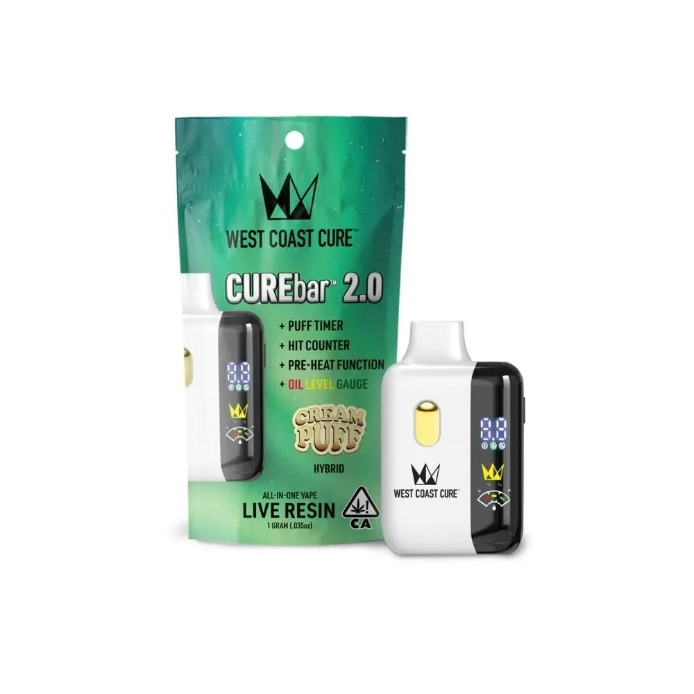 WCC Cream Puff (I) Live Resin AIO 1g
