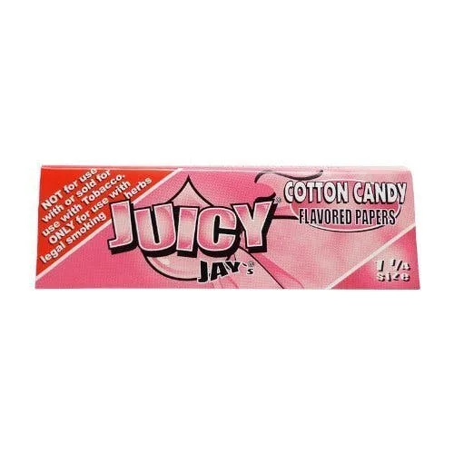Juicy Jay's - 1 1/4 Cotton Candy Flavored Rolling Papers