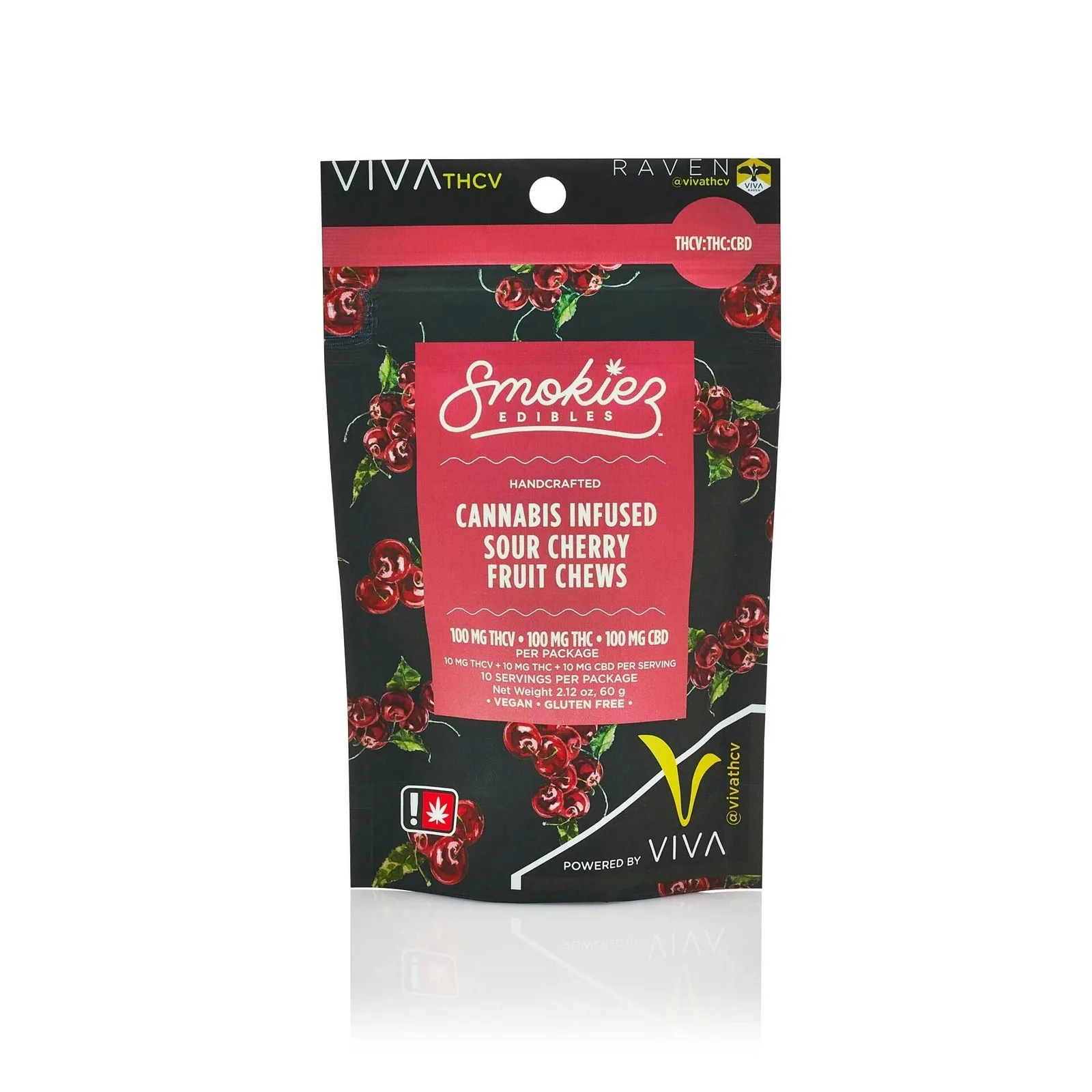 GUMMY - SOUR CHERRY 2:1 - 10PC(100MG) - I