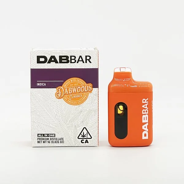 Dabwoods - Dab Bar - Georgia Peach 1g