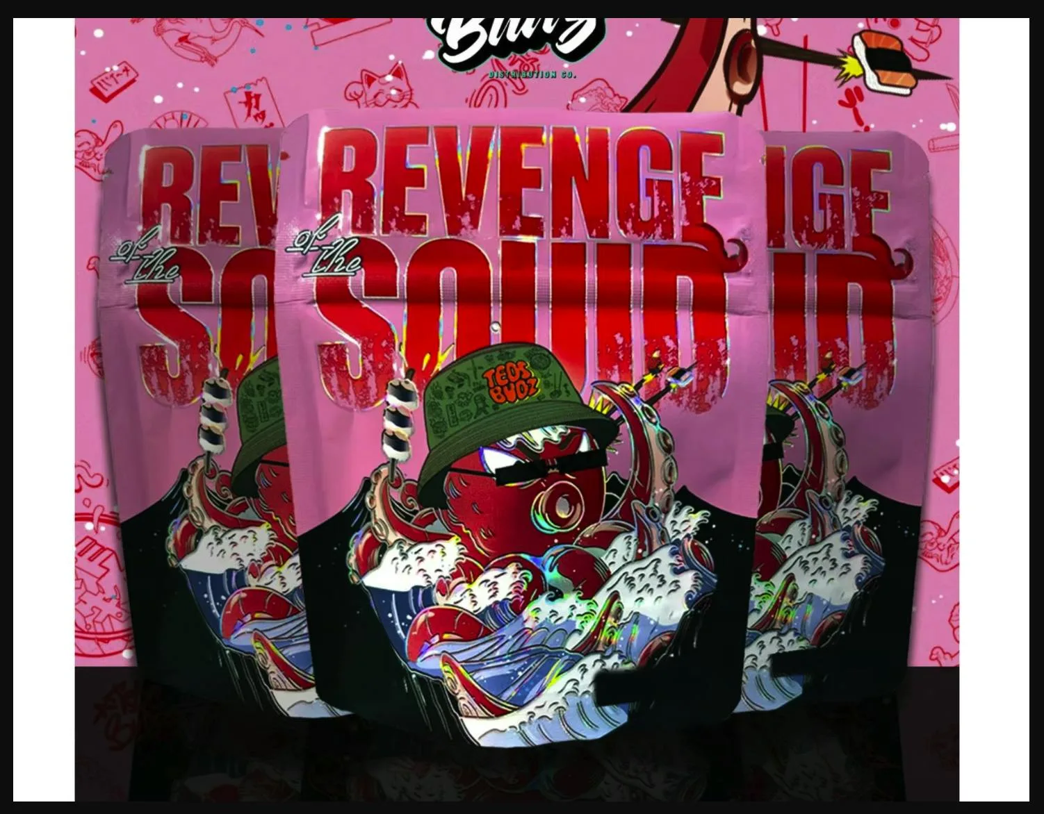 Revenge of the Squid 3.5g Teds Budz