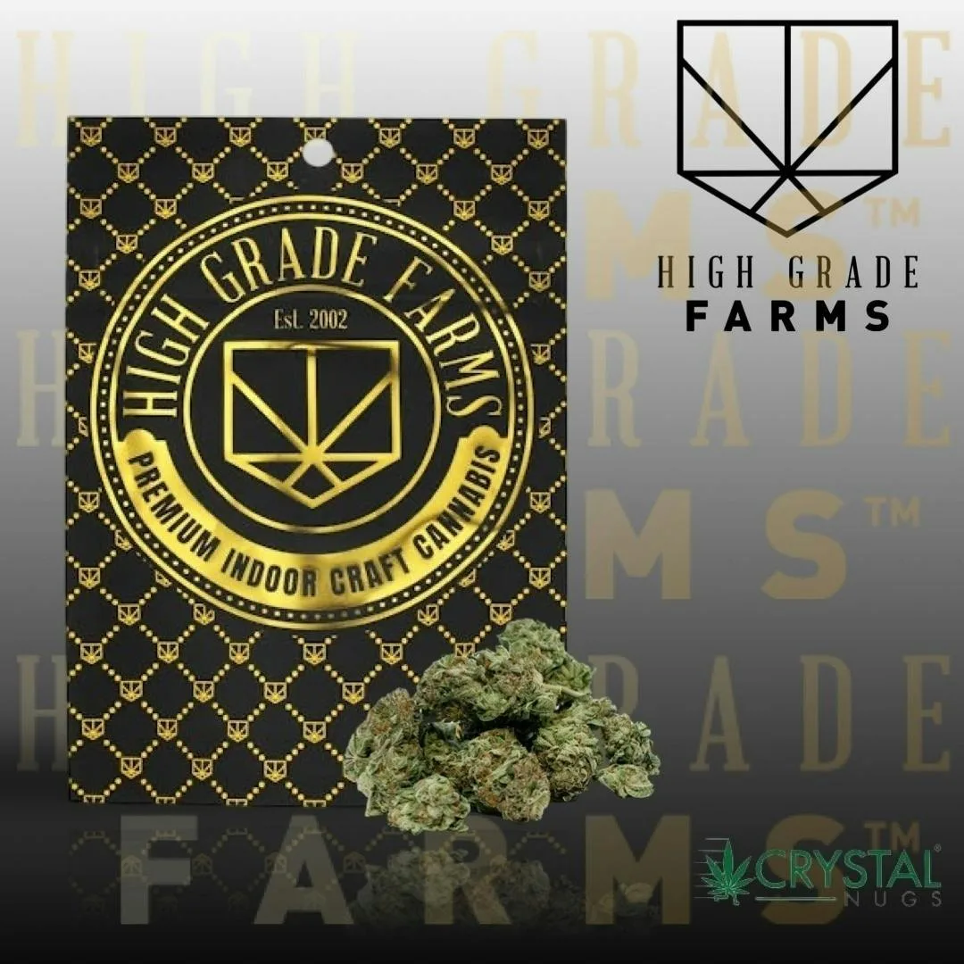 High Grade Farms - Purple Gas smalls - [3.5g] Indica