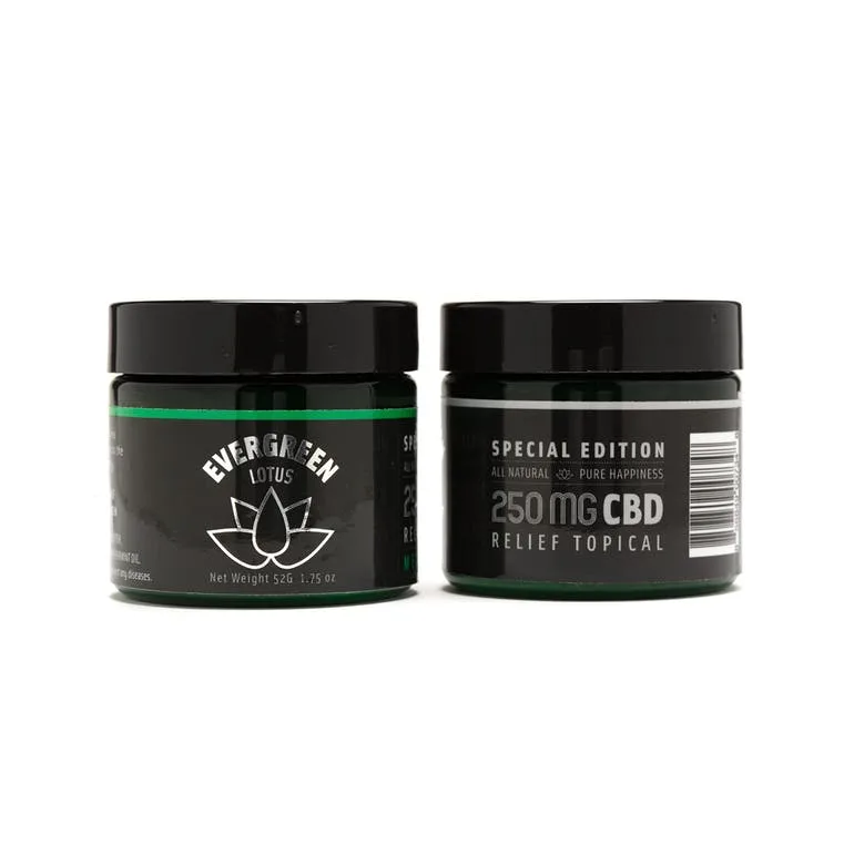 Evergreen Lotus 250mg CBD Topical
