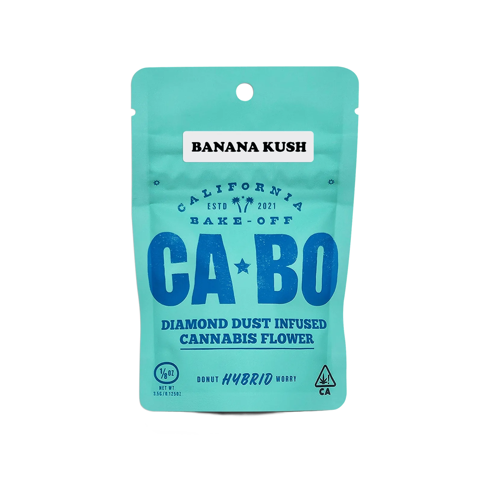 CABO Diamond Dust Infused 3.5g Flower - Banana Kush - Hybrid