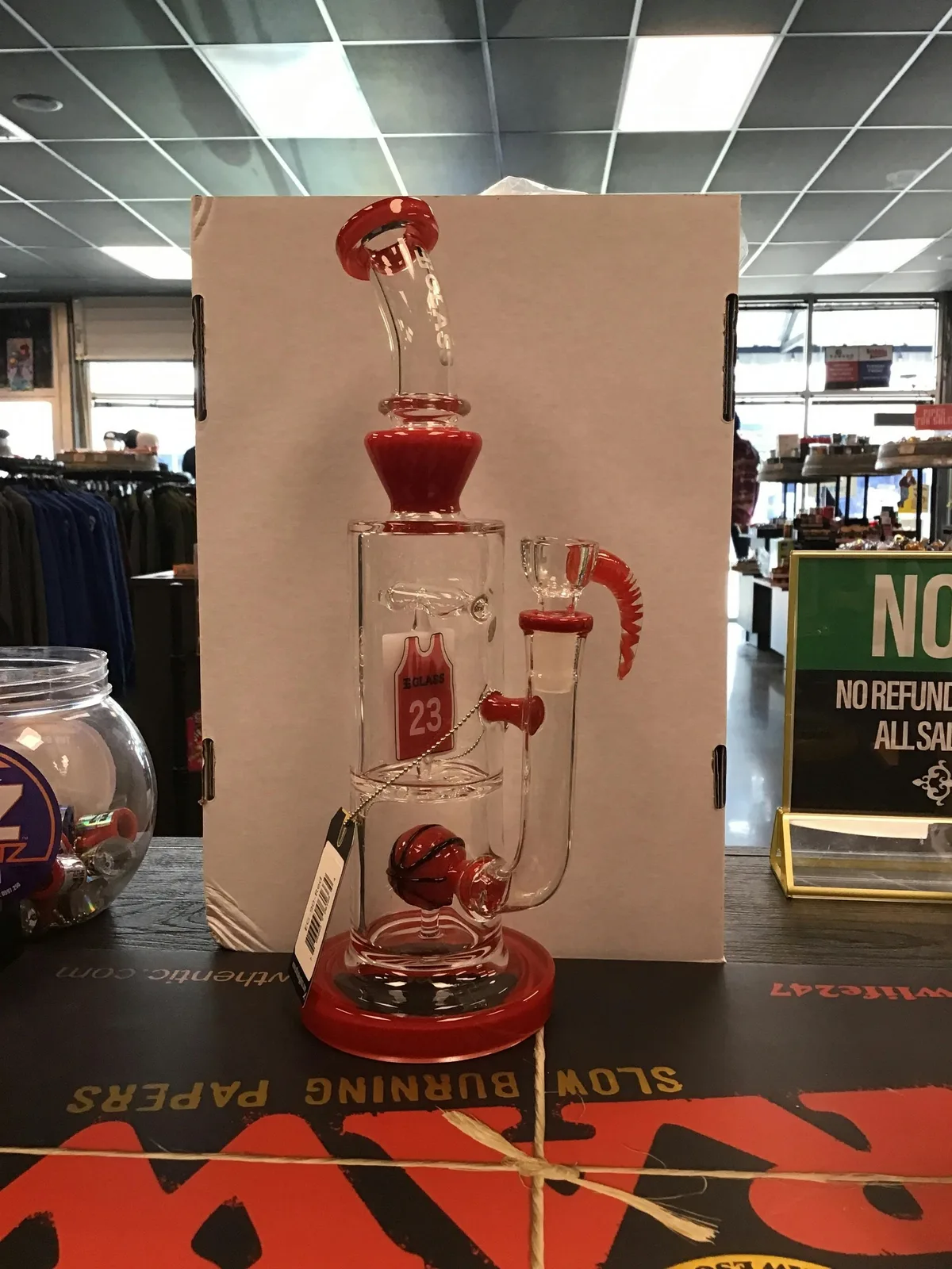 EG GLASS - GLASS BONG - NBA
