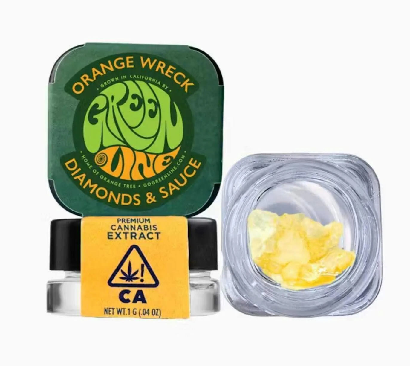 Greenline - Orange Wreck – Badder – 1g