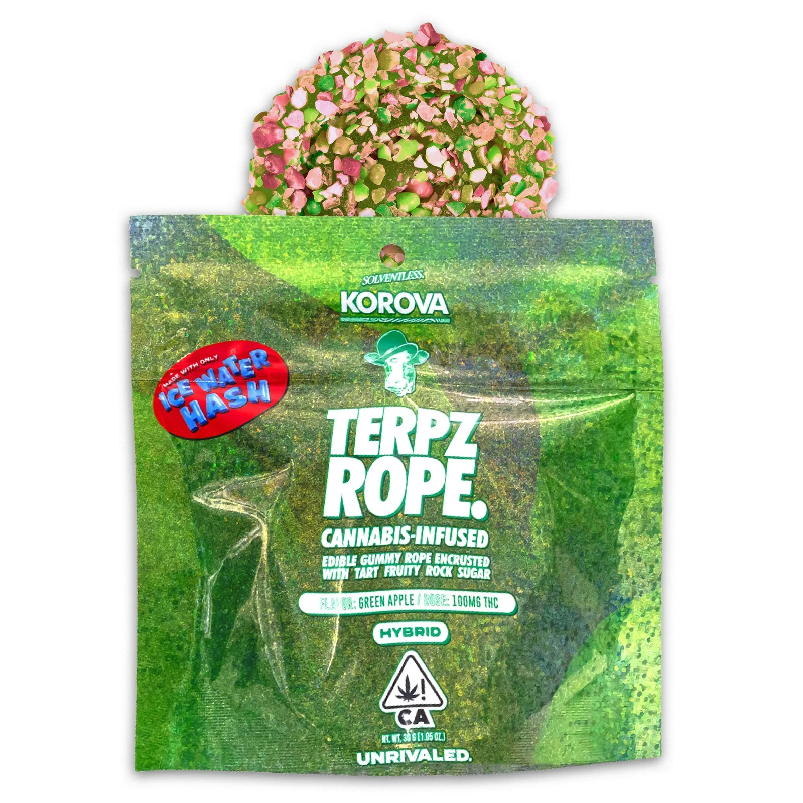 Solventless Green Apple Twerpz Rope