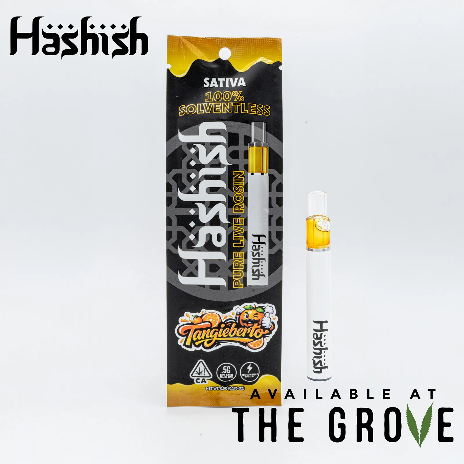 Hashish | Tangieberto .5g Rosin AIO