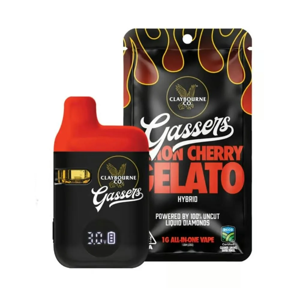 Claybourne Lemon Cherry Gelato (I/H) Diamonds AIO 1g
