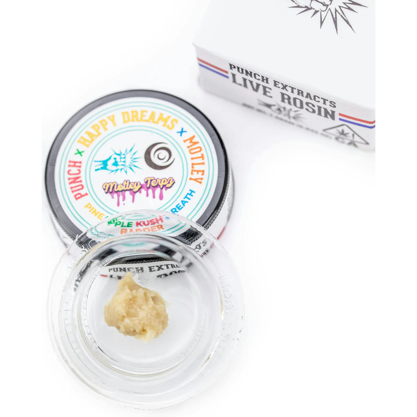 Punch Edibles & Extracts - Strawberry Glowz Live Rosin Badder - Tier 4 - 1 g