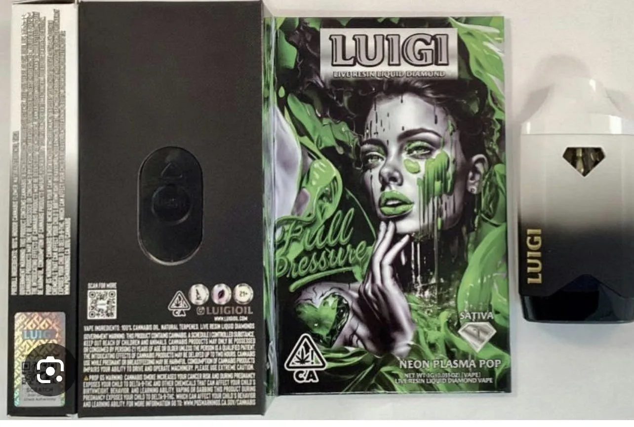 LUIGI NEON PLASMA POP SATIVA