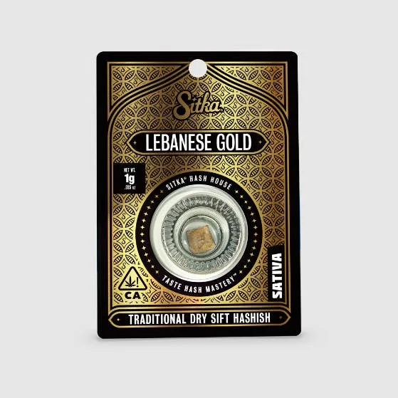 Sitka - Lebanese Gold Hashish Dry Sift - 1 g