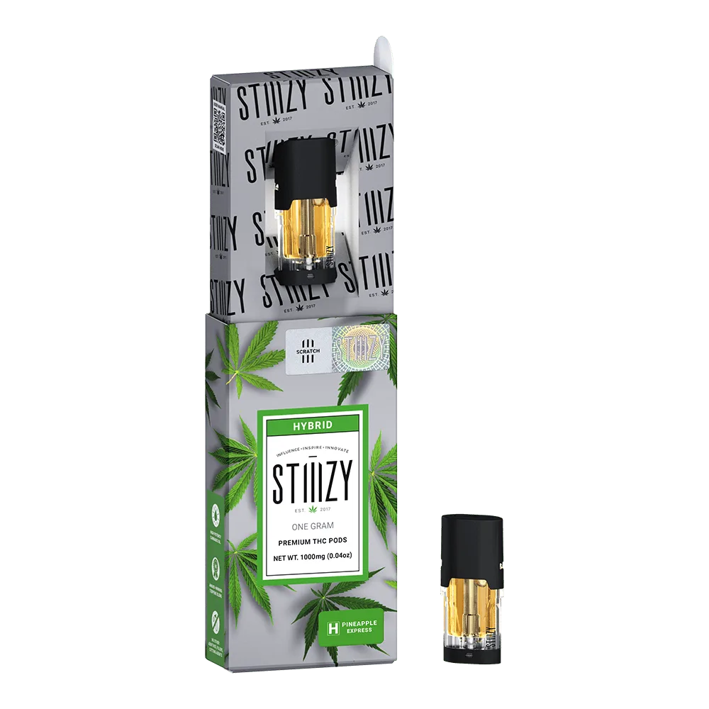 Vape Cartridge - PINEAPPLE EXPRESS 1G Original THC Pod - STIIIZY