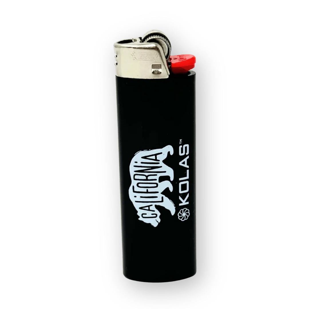 Kolas Branded Lighter BIC CA Bear Black