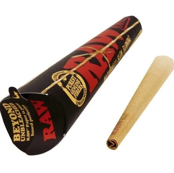 Raw - 3pk Black Raw King Size Cones