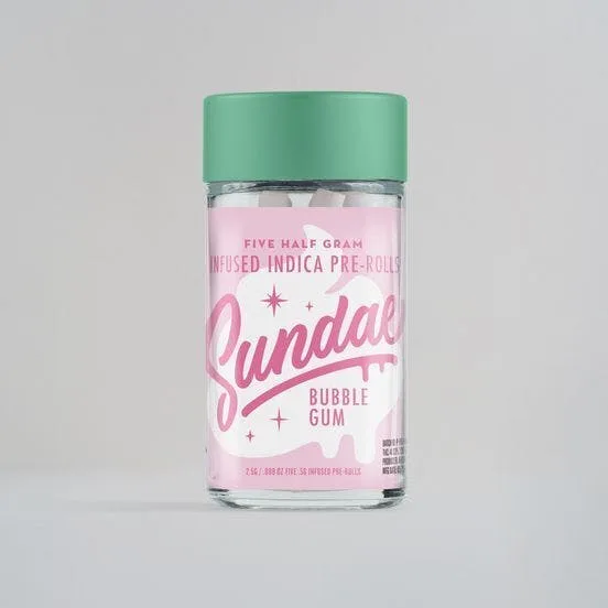 Bubble Gum 5pk Infused Pre Rolls 2.5g