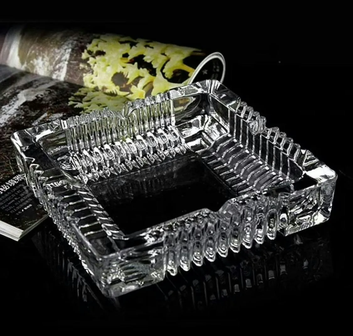 Accessories - $16.48 Square / Round Glass Ashtray