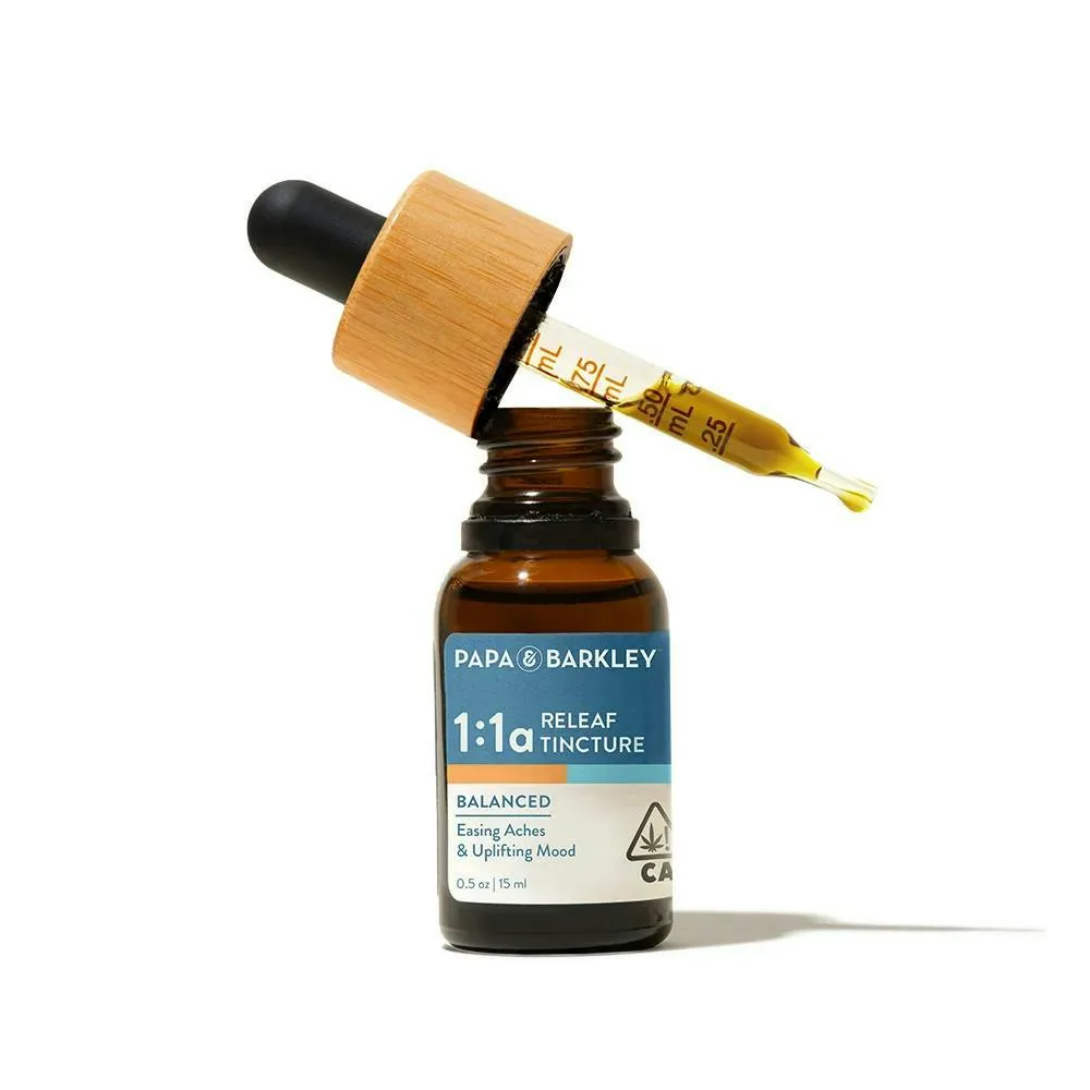 Papa&Barkley - 1:1:1 CBD/THC/CBN 15ml Tincture