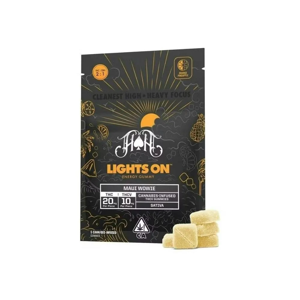 Heavy Hitters Maui Wowie THCV (H) Gummies 5pk 100mg