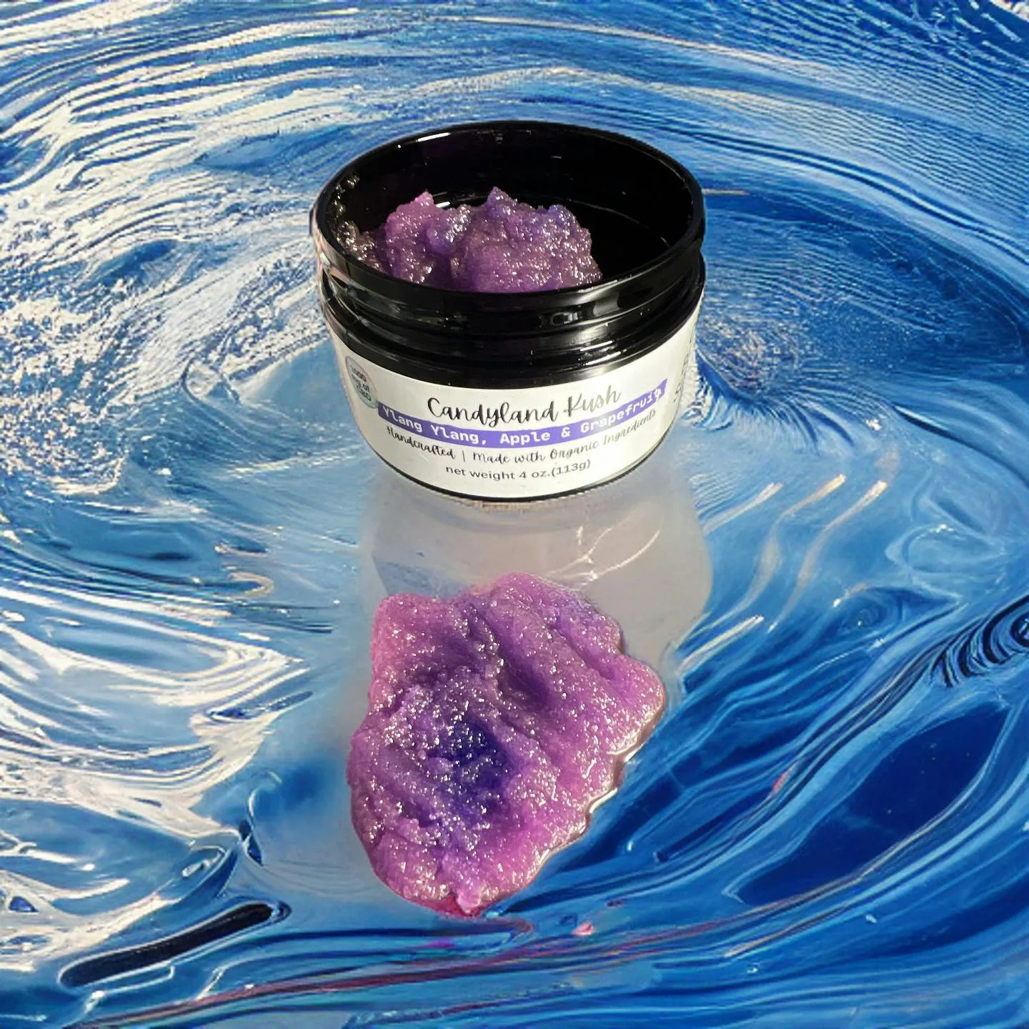 CBD Body Scrub 1000mg- Candyland Kush