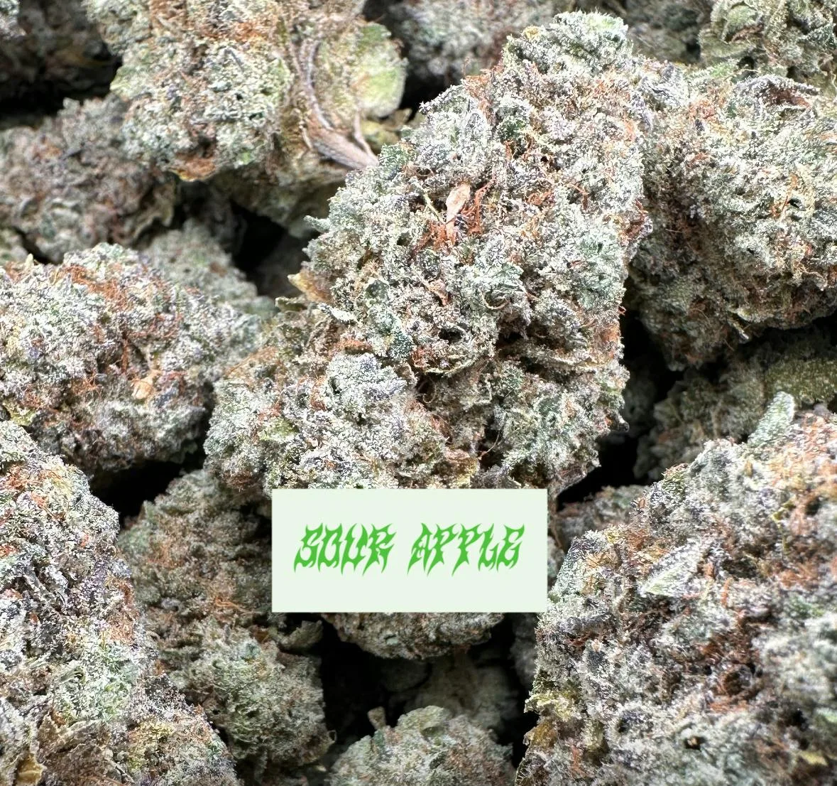 Sour Apple - $80 half oz - Top Shelf Indoor