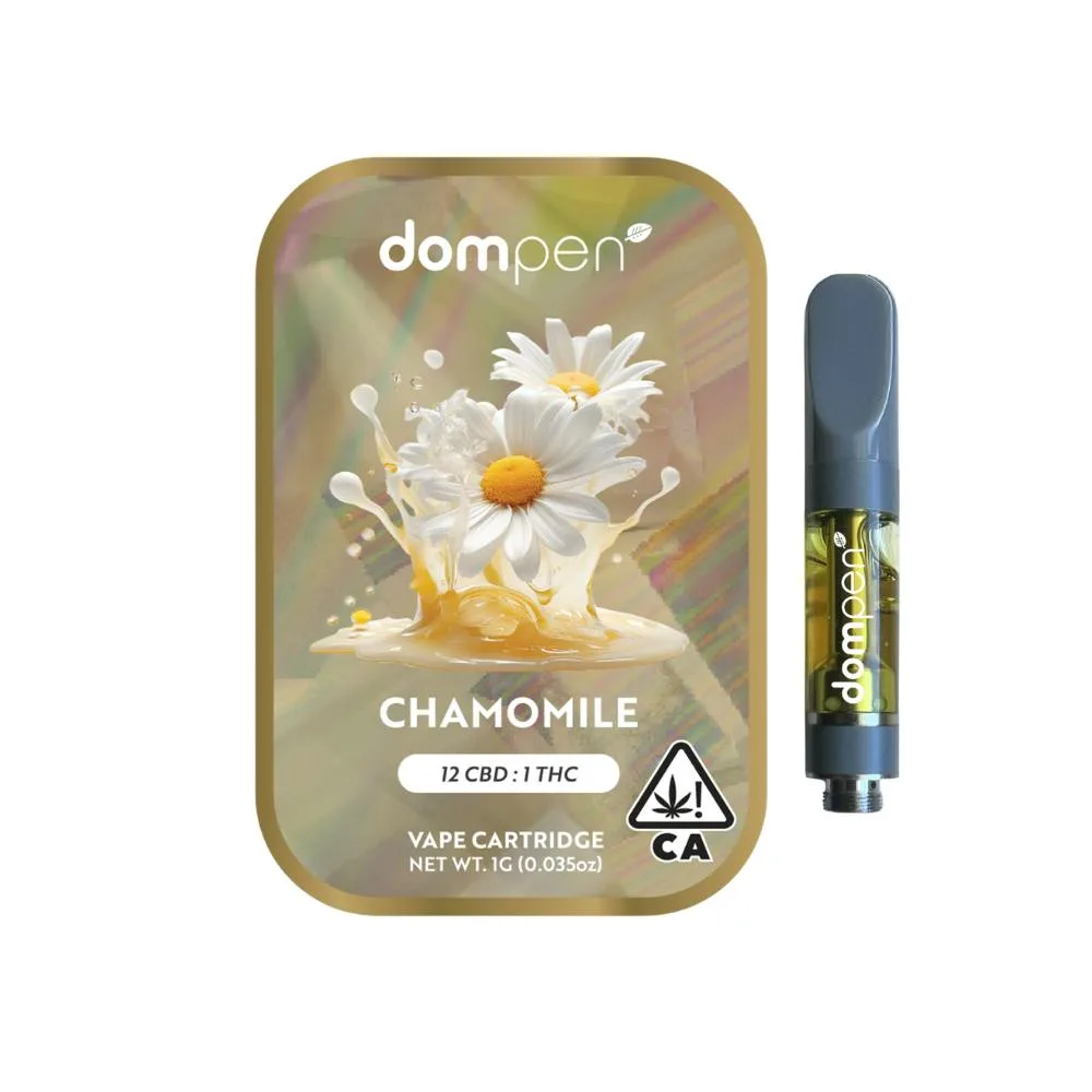 1g CBD:THC 12:1 Chamomile (510 Thread) - DomPen