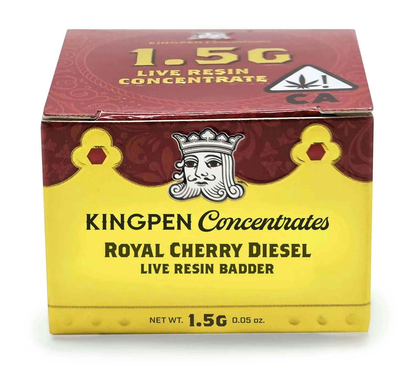 Kingpen | Royal Cherry Diesel | Live Resin Badder | 1.5g