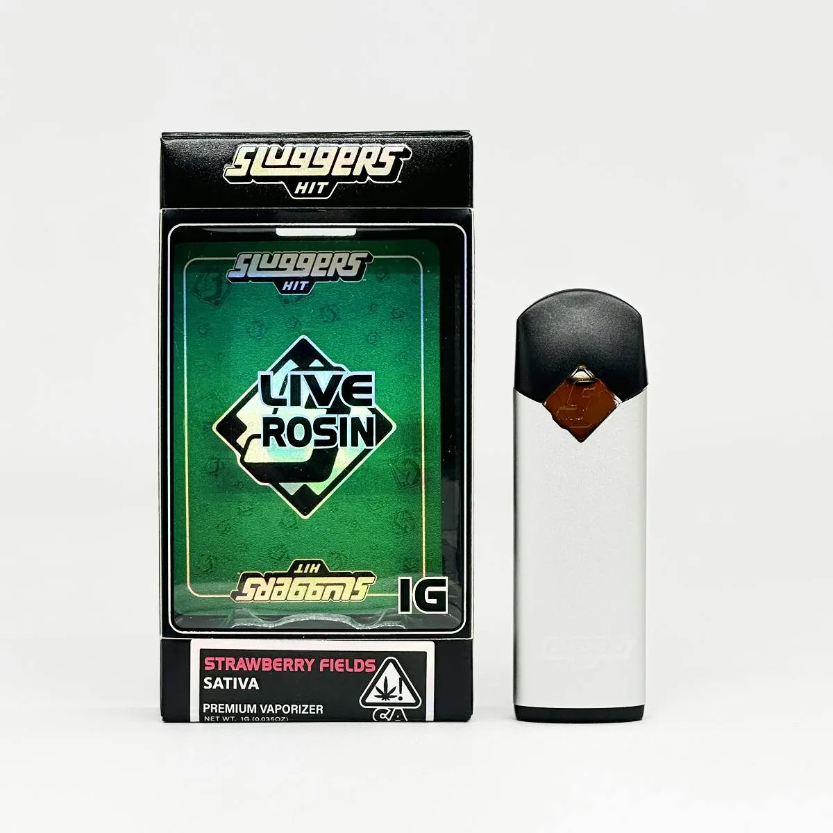 Sluggers - Live Rosin AIO - Strawberry Fields 1g