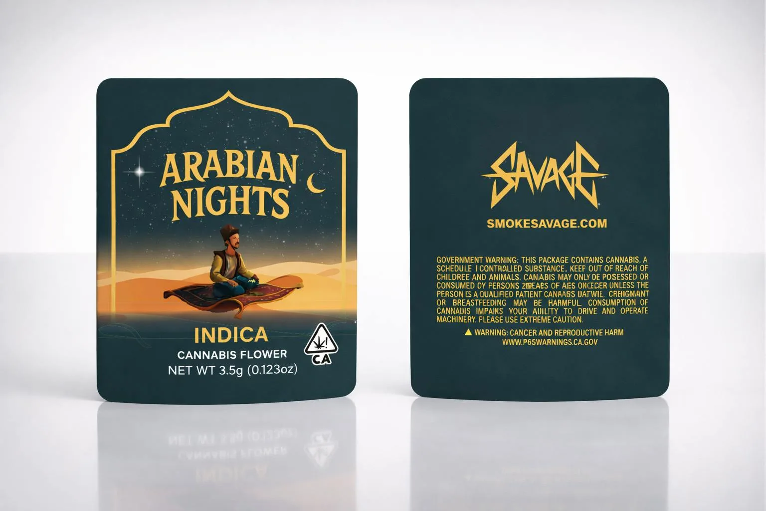 Arabian Nights 3.5g Indoor Bigs - Indica - 32% THC