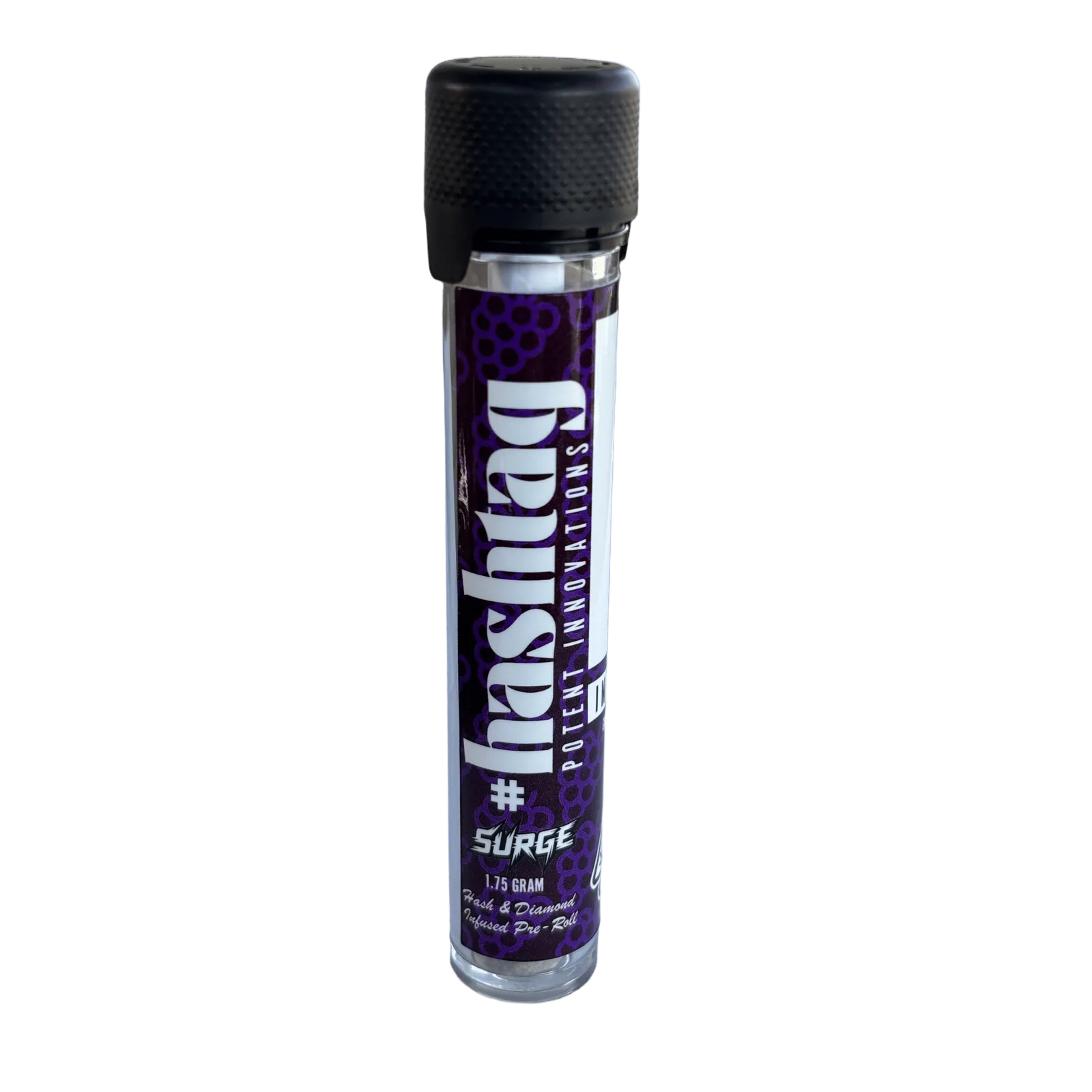 #hashtag - Grape Ape - Surge Hash & Diamond Infused - Pre-Roll - 0.7g (Single)