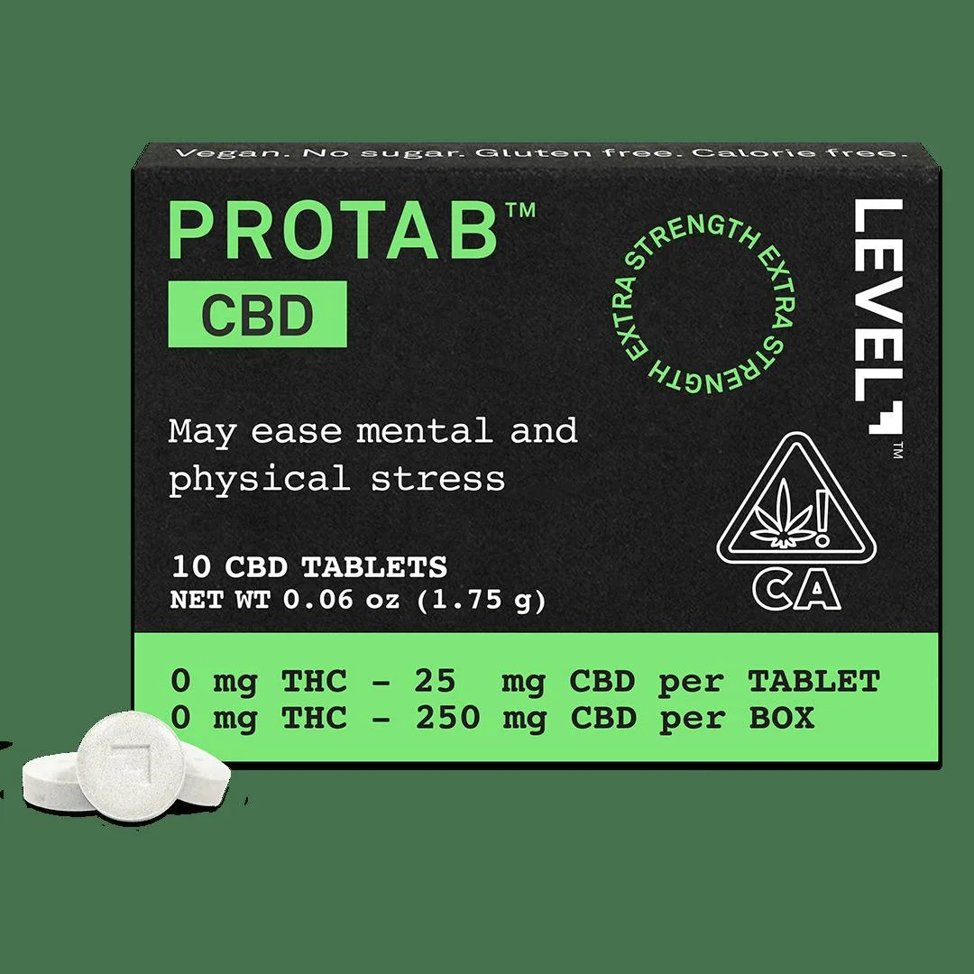 LEVEL | CBD PROTAB 250mg 10pk