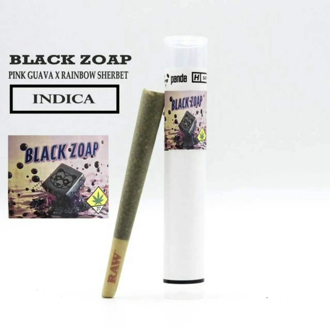 Phat Panda | Black Zoap | Joint | 1g