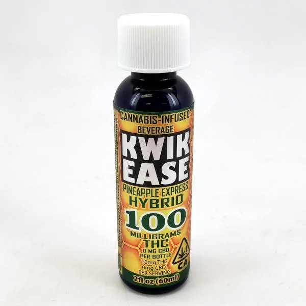 Kwik - Pineapple Express 100mg Infused Shots - Hybrid - Kwik Ease
