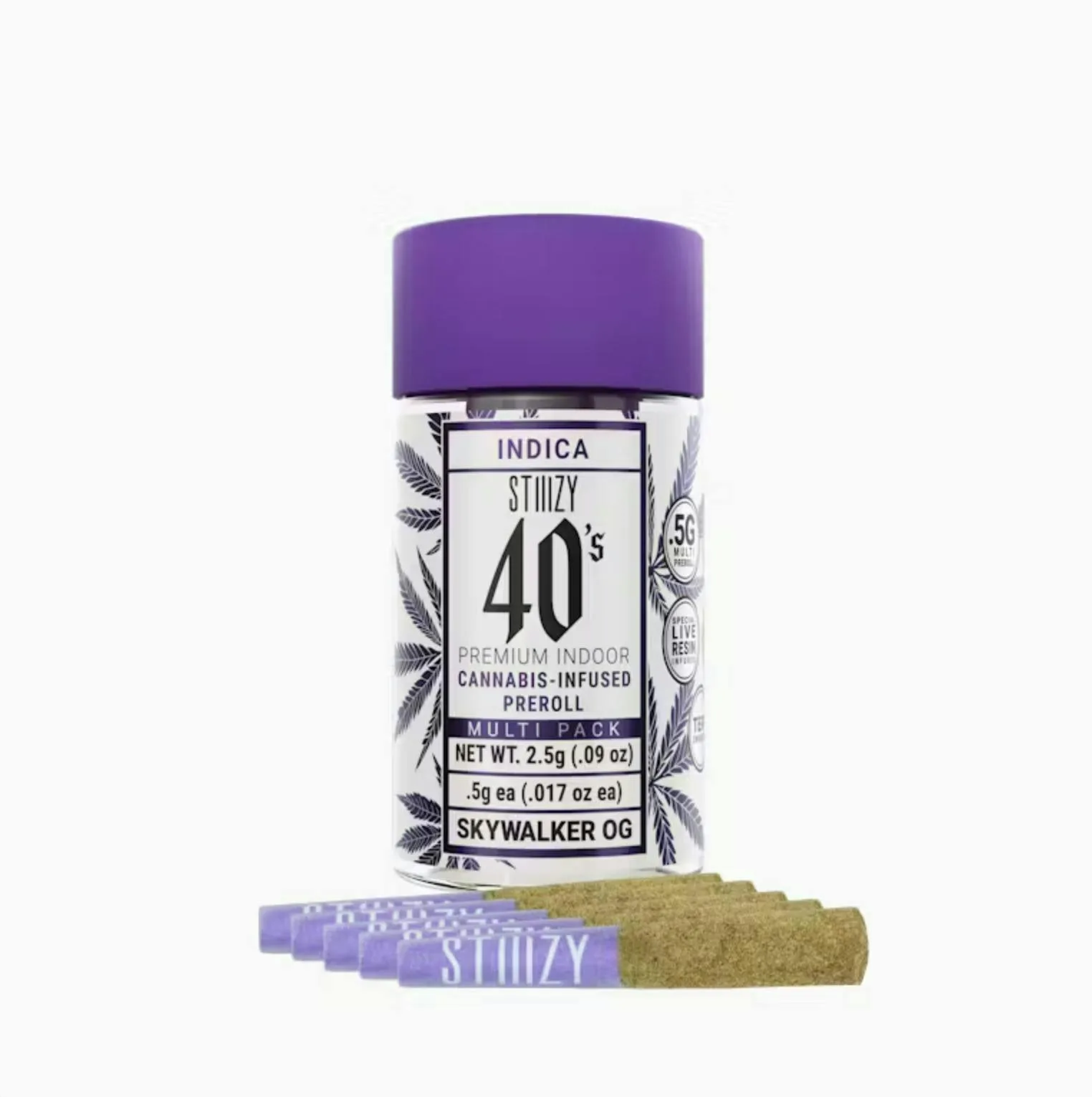 Stiiizy - Skywalker OG Infused Pre-Roll 5 Pack