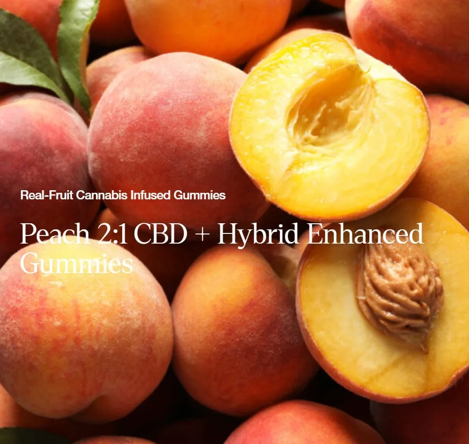 Wyld Peach 2:1 CBD:THC Gummies 150mg