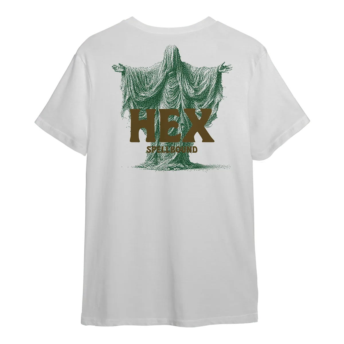 HEX - SPELLBOUND GHOST T SHIRT - WHITE - MEDIUM