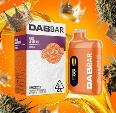 Dabwoods Dab Bar All-In-One Vape 1g - Pineapple Kush