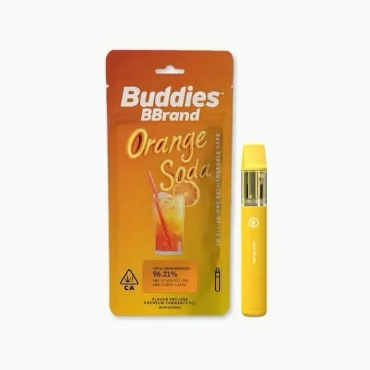 Buddies- Orange Soda Flavor Infused AIO 1g (H)