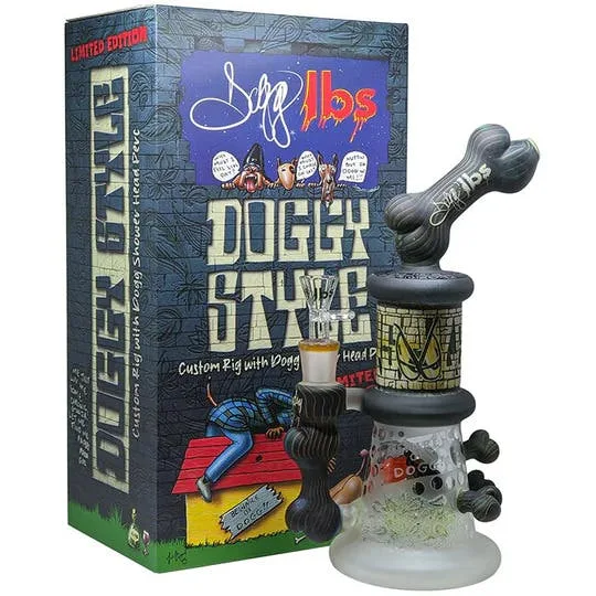 Dogg LBS Doggy Style Custom Rig w Dogg Shower Head Perc LIMITED EDITION
