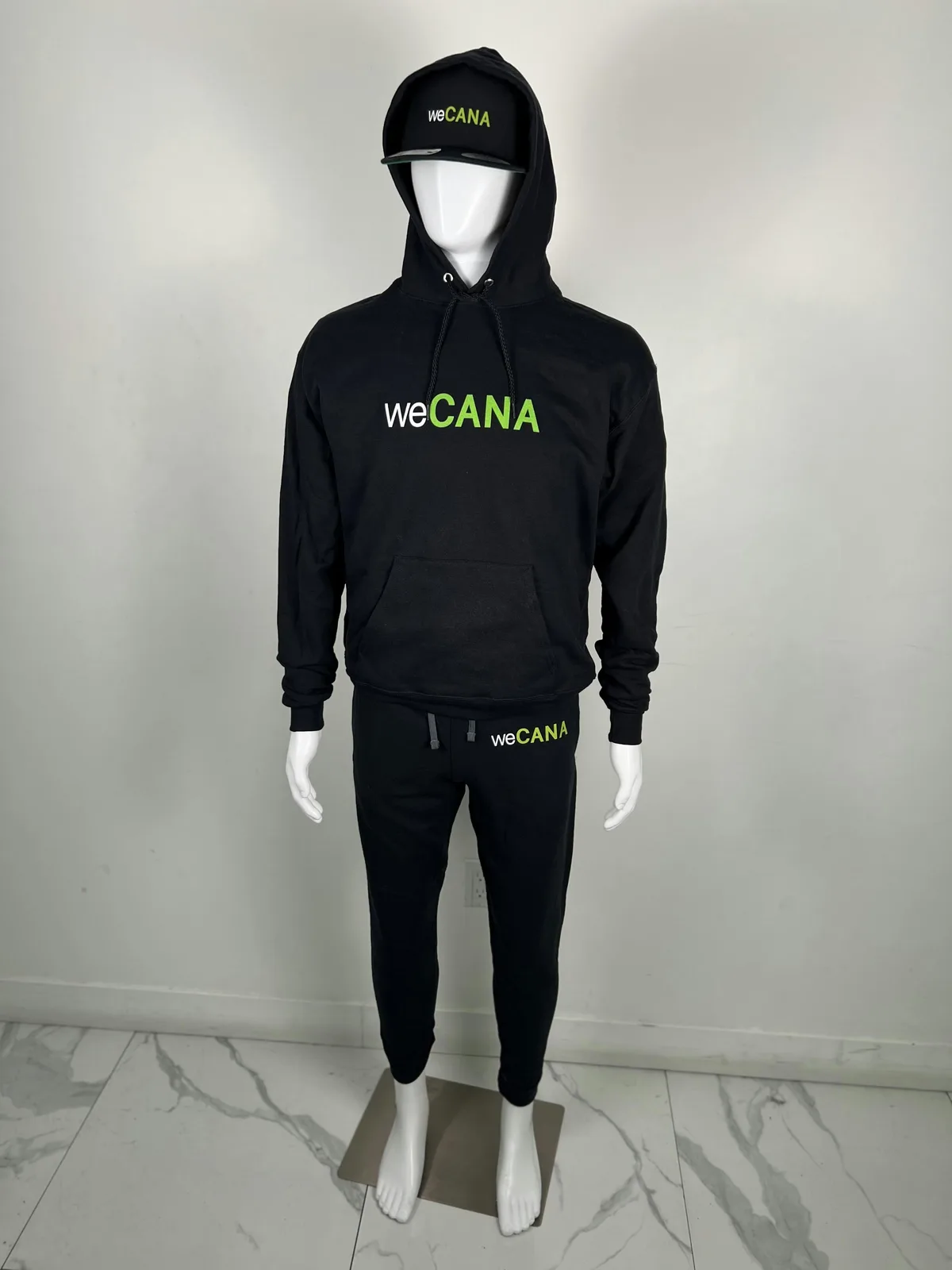 WECANA - JOGGERS - BLACK - L
