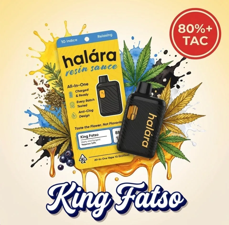 Halara | King Fatso | Live Resin Disposable