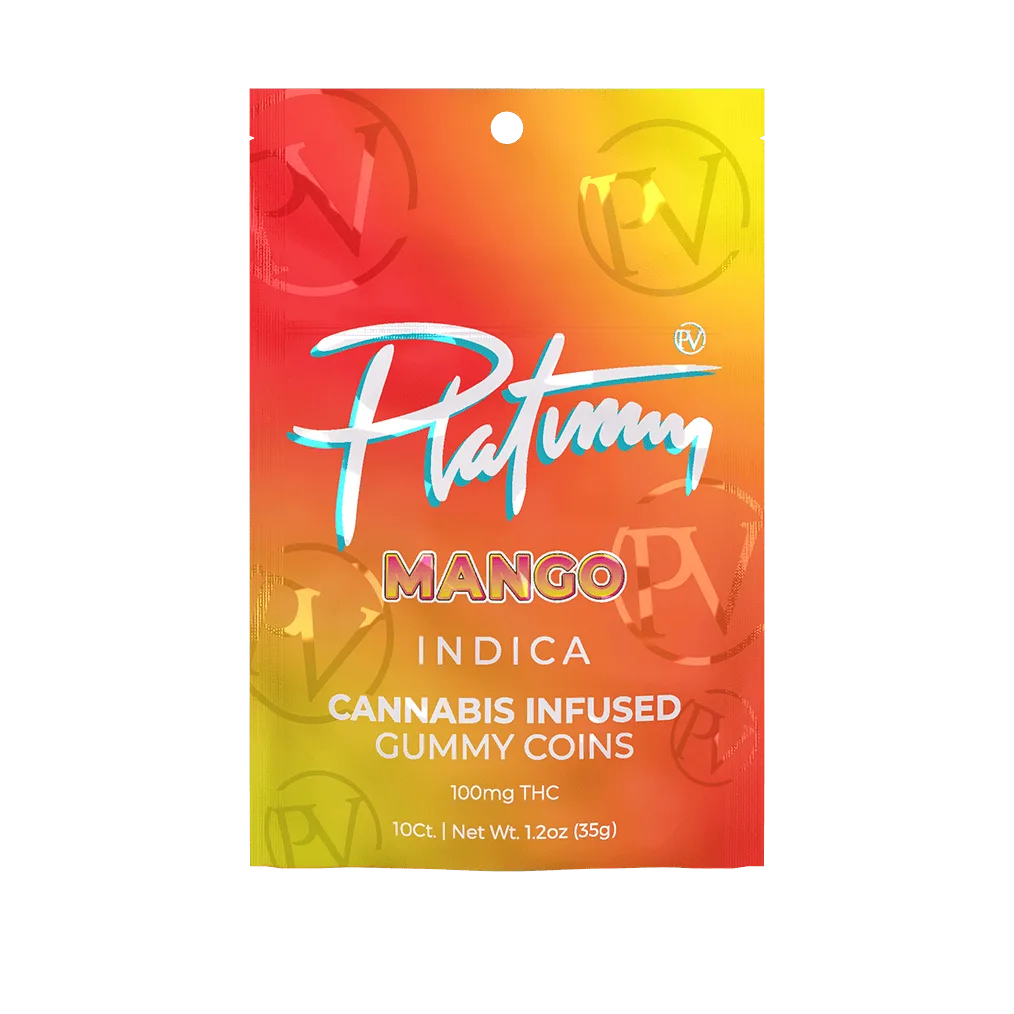 MANGO DISTILLATE GUMMIES 100MG